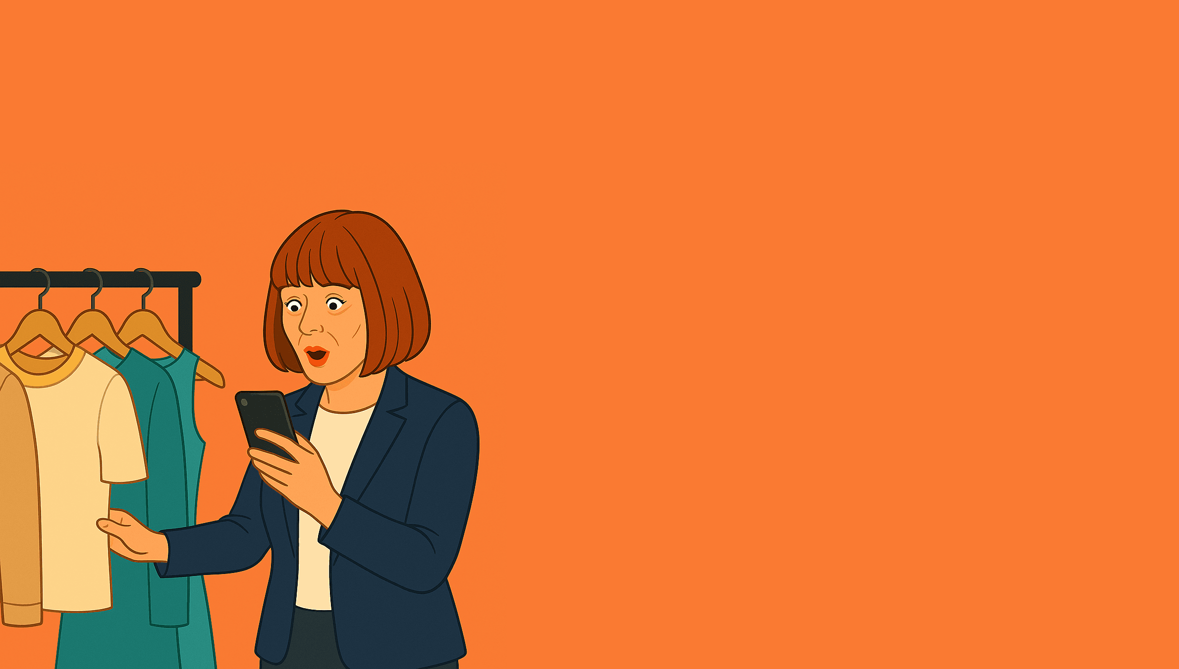 Mary with her retail discount savings