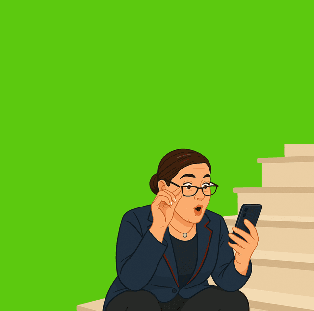 SuperNanny on the naughty step while on her phone